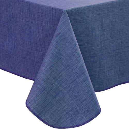 Vista 16 de LIBERECOO Mantel de vinilo con reverso de franela, negro sólido, impermeable, resistente a las manchas, mantel de mesa fácil de limpiar