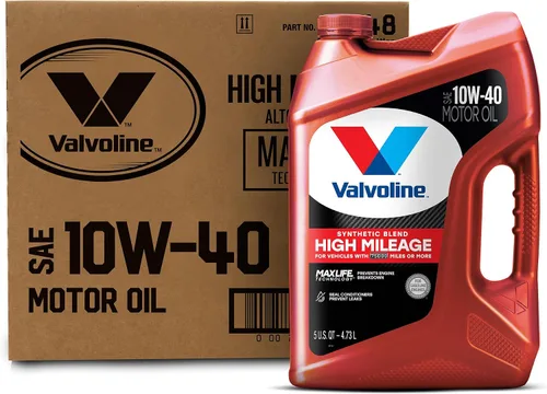 Vista 73 de Valvoline - Aceite de alto millaje 150 K con MaxLife Plus Technology, SAE 5W-20, 1 cuarto de galón