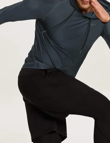 Vista 5 de TSLA Paquete de 3 suéteres de manga larga para hombre, ajuste seco, para correr, entrenamiento, atletismo, fitness y gimnasio