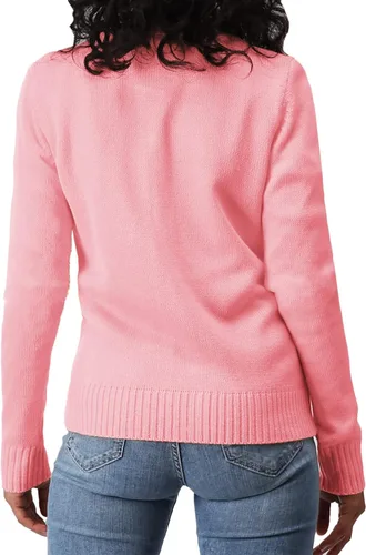 Vista 5 de OSABASA Women's Casual Slim Fit Cardigan Sweaters Long Sleeve Button Down Lightweight Waist Length