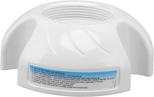 Vista 4 de Soporte de limpieza de piscina GLX CELLSTAND Reemplazo para celdas turbo lavado ácido limpieza piscina sal célula