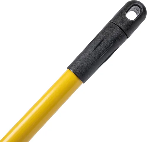 Vista 10 de Restaurantware RW Clean - Mango antideslizante de 54.3 pulgadas para escobilla de suelo, mango de hierro amarillo duradero