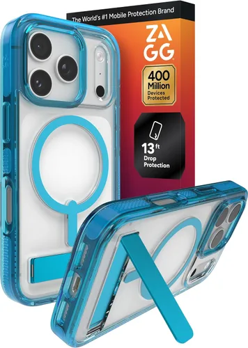 Vista 50 de ZAGG Gear4 Santa Cruz Snap Case para Apple iPhone 14, protección contra caídas D30 de hasta 13 pies (4 m), compatible con carga inalámbrica, parte