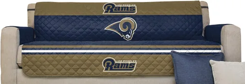 Vista 16 de Pegasus Sports NFL NFL - Protector reversible para sofá de la NFL, con correas elásticas, 75 x 110 pulgadas