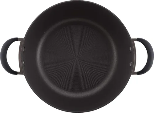 Vista 3 de Circulon Symmetry - Cacerola antiadherente con tapa, utensilios de cocina Negro