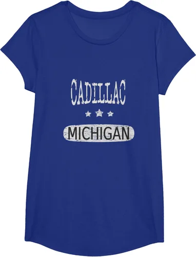 Vista 30 de Vintage Cadillac Michigan Camiseta