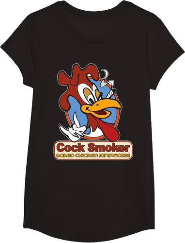 Vista 5 de Kevin Smith Jay & Silent Bob Reboot Cock Smoker Logo Dark Camiseta, Negro