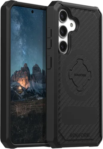 Vista 12 de Rokform - Funda para Galaxy S23, Serie Resistente, Carcasa Magnética con Bloqueo de Giro, Funda Blindada Probada contra Caídas (Negro)