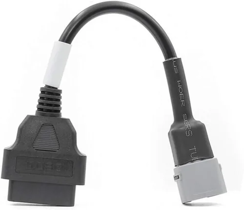 Vista 3 de Conector OBD2 Universal a Cable de Diagnóstico de 6 Pines para Motocicleta Suzuki