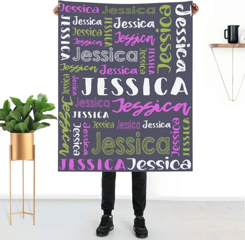 Vista 40 de Mantas de bebé personalizadas para niñas y niños con nombre, mantas de bebé personalizadas con nombre, mantas personalizadas para niños, artículos