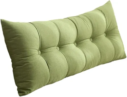 Vista 8 de Cojín de respaldo grande para cabecero, soporte de espalda para sentarse en la cama, almohada de noche, almohada de lectura, cabecera de cama, Marrón