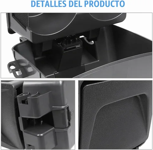 Vista 6 de Soporte para taza de consola central del asiento trasero compatible con Ford Explorer 2011-2019 Sustituye a GB5Z7813562BA GB5Z-7813562-BA