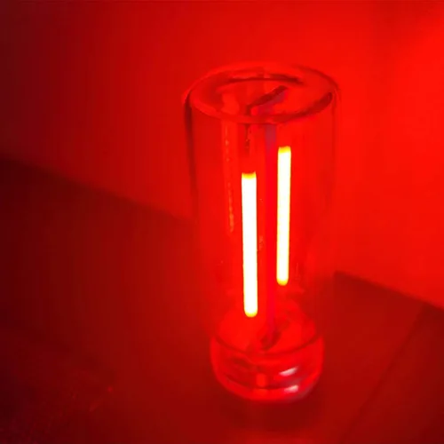 Vista 7 de Luz de Ambiente Interior LED USB, Iluminación Ambiental Retro con Enchufe USB, Mini Luz Nocturna LED con Interfaz de Carga para Automóvil para Verde