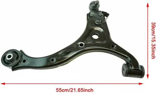 Vista 3 de Par de brazos de control delantero inferior y kit de rótulas, para Hyundai Entourage 07-08 Kia Sedona 06-12