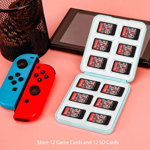 Vista 6 de Accessories Bundle for Nintendo Switch OLED Animal Crossing Model 2021 - YOOWA Accessory kit NS Oled Animal Crossing Set with Carrying Case