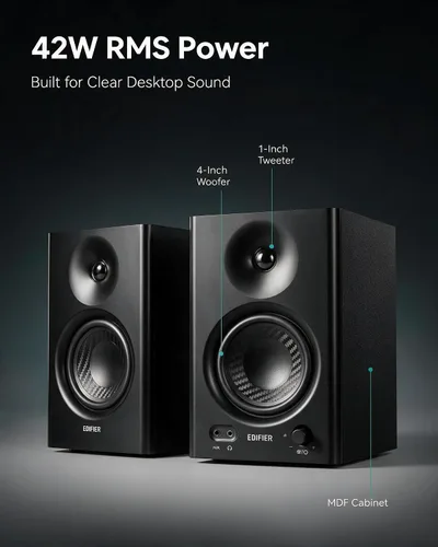 Vista 6 de Edifier Altavoces de computadora MR4 para PC de escritorio, monitores