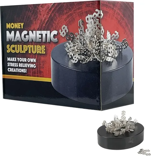 Vista 7 de The Dreidel Company Bloques de construcción magnéticos para escultura, crea tu propia obra maestra, desarrollo y alivio del estrés, 3.5 pulgadas