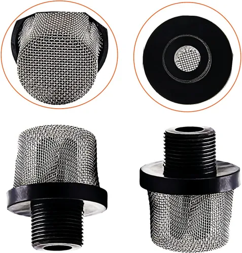 Vista 4 de Sustituye al pulverizador de pintura sin aire 288716 rosca de filtro de entrada de 3/4 pulgadas para pulverizadores de pintura sin aire Magnum