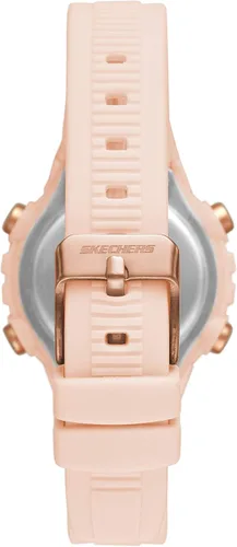 Vista 3 de Skechers Reloj digital deportivo de silicona para mujer