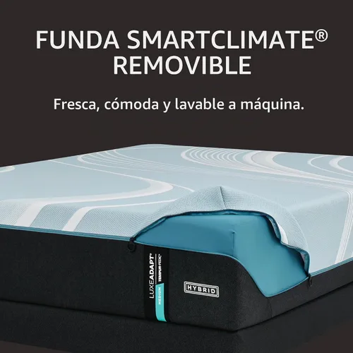 Vista 11 de TEMPUR- LuxeAdapt 2.0 - Colchón firme de espuma viscoelástica de 13 pulgadas, tamaño Queen