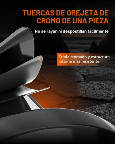 Vista 4 de YIZBAP Tuercas de llanta de rueda OEM M12x1.5, 20PCS 12mmx1.5 tuercas