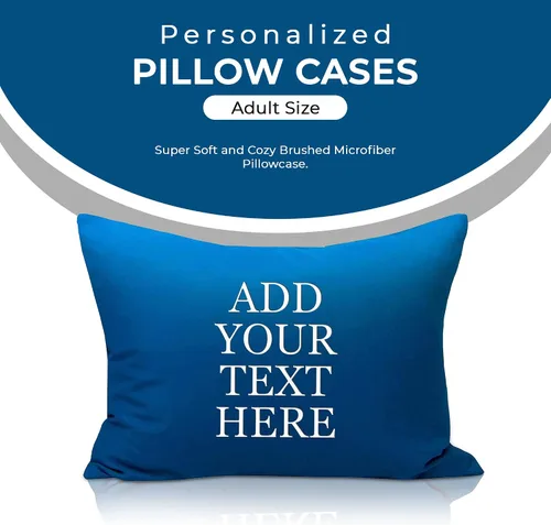 Vista 2 de Personalized Passion Fundas de almohada de tamaño estándar (20 x 26 pulgadas), fundas de almohada estándar con cierre de sobre suaves y acogedoras