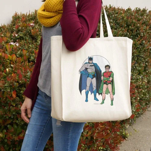 Vista 2 de Batman and Robin - Bolsa de viaje reutilizable