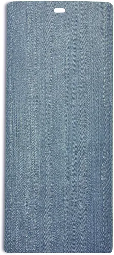 Vista 3 de DALIX Arctic Blue - Listones de textura vertical para ventana, 58.5, paquete de 5