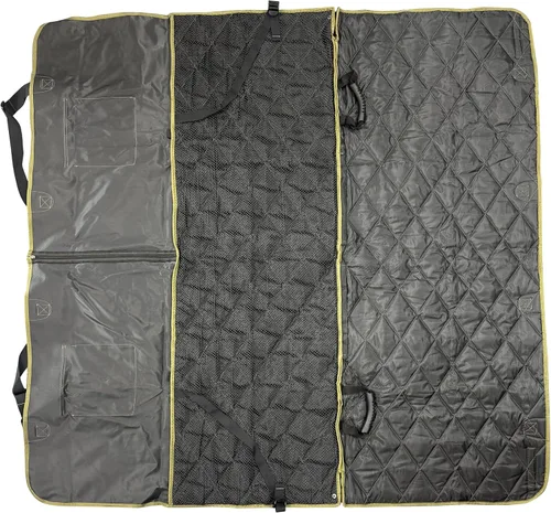Vista 4 de Jeep Protector de asiento de vehículo para perros y mascotas (negro carbón)