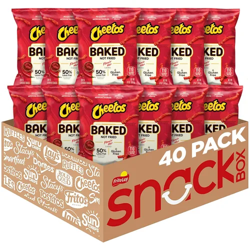 Vista 13 de Lay del horno Baked Flavored patatas fritas de barbacoa, 1.125 onza (Pack de 64)