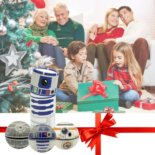 Vista 4 de StarWar Conjunto de Pelotas Antiestrés - Juguete Fidget Pop para Niños y Adultos, Fidget de Alivio, Uso Anti Apretón Jugar/Decorar/Ayudar a Aliviar