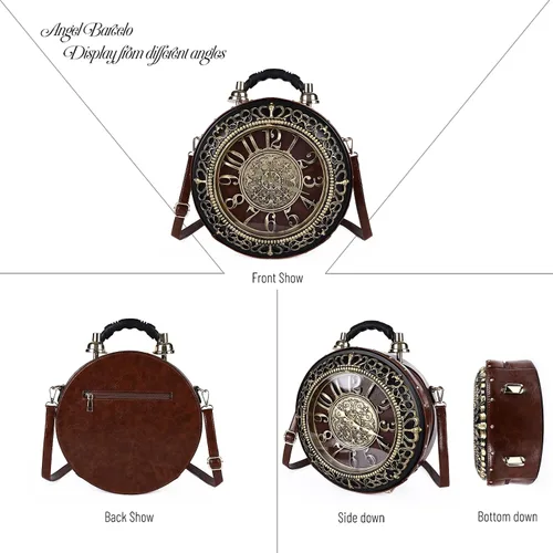 Vista 3 de Angel Barcelo Bolso cruzado y bolsos de mano para mujer, bolso de hombro de moda para mujer