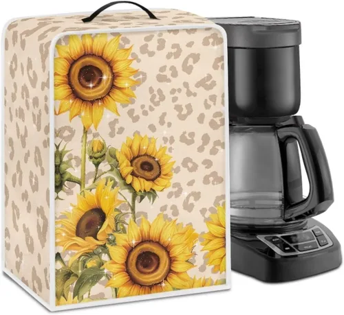 Vista 55 de Cubiertas antipolvo para máquina de café cruzado con bandera estadounidense, para mezclador, máquina de jugo, mantiene la cocina y la oficina