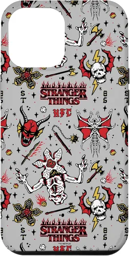 Vista 26 de Stranger Things Demogorgon Hellfire Club - Funda con patrón para iPhone 17