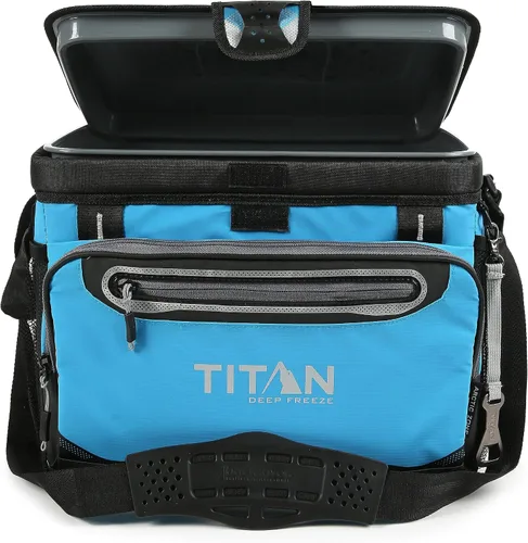 Vista 23 de Titan by Arctic Zone Deep Freeze Cooler - Zipperless Hardbody Cooler - Deep Freeze Insulation, HardBody Liner, and SmartShelf