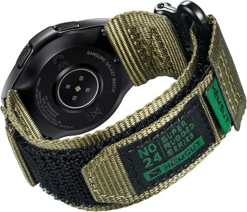 Vista 14 de Correa de reloj de liberación rápida para Samsung Galaxy Watch 7/6/5/5 Pro/4/3/Gear S3/S2/Active 2, correa de nailon para Amazfit GTS 4/4