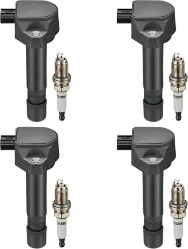Vista 18 de BDFHYK Paquete de bobinas de encendido UF374 compatible con Honda Civic L4 1.3L 2003-2011 Honda Oem Bobina para 30521PWA003 30521PWAS01 C1408 E404