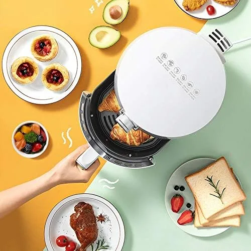 Vista 4 de Household Large Capacity Air Fryer Oil-free Electric Fully Automatic Multifunction French