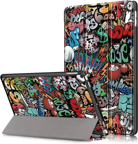 Vista 24 de Para Apple iPad de 9ª/8ª/7ª generación de 10.2 pulgadas (2021/2020/2019), cubierta trasera transparente de TPU a prueba de golpes