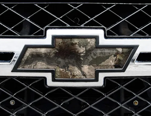 Vista 10 de Mossy Oak Graphics 14010-BI Break-Up Infinity Piel de emblema de auto, Blaze
