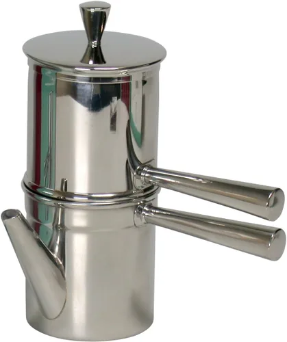 Vista 7 de Ilsa Cafetera napolitana, acero inoxidable, plata, 1-2 tazas