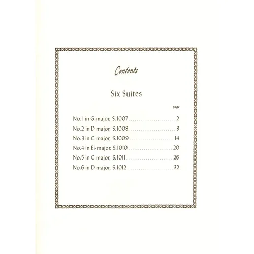 Vista 2 de Bach, J.S. - 6 Cello Suites, BWV 1007-1012 - Viola solo - by Milton Katims - International