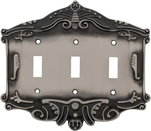 Vista 49 de Nostalgic Placa de cubierta de interruptor de luz victoriana de almacén