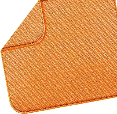 Vista 3 de Tapete de secado de platos para mantel individual de cocina, 16.1 x 18.1 in, reversible, antideslizante, tapete de secado para fregadero, tapete
