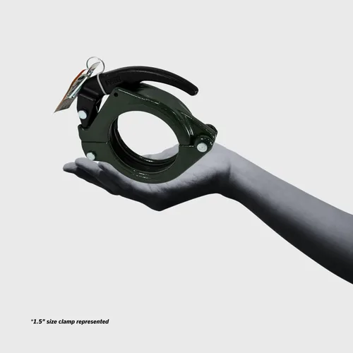 Vista 5 de Hevi-Duty (HD) Línea de colocación de bomba de hormigón de compromiso con abrazadera a presión, sistema de colocación de hormigón proyectado