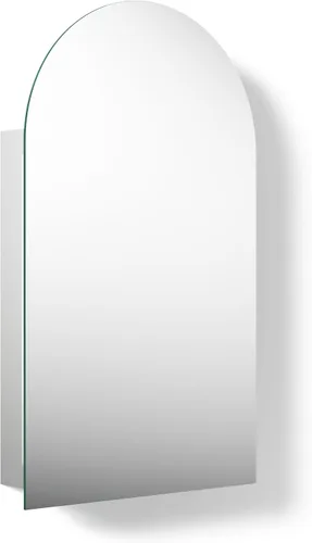 Vista 39 de Kohler 35573-BNL Verdera® - Espejo de gabinete de medicina enmarcado, diseño cápsula, interior espejado, gabinete de baño, estantes de vidrio