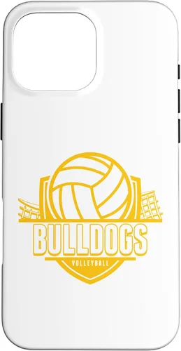 Vista 19 de Bulldogs Volleyball Back to School Spirit GY Case for iPhone 17