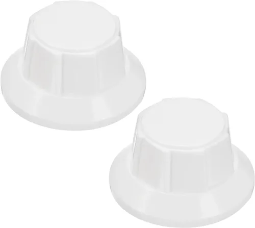 Vista 9 de Cubiertas de tuerca de hoja de ventilador de orificio universal Blanco