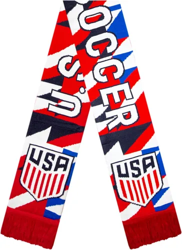Vista 8 de Icon Sports Bufanda con licencia oficial de la Federación de Fútbol de EE. UU. - Unisex para adulto