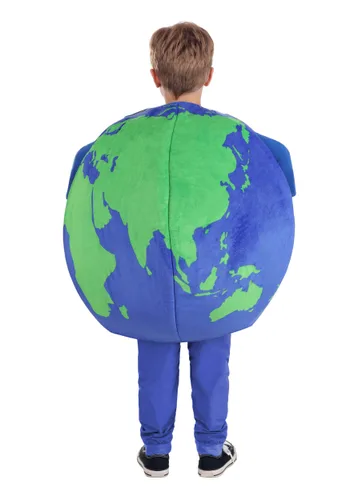 Vista 2 de Disfraz de Tierra Redonda para Niños Pequeños Multicolor